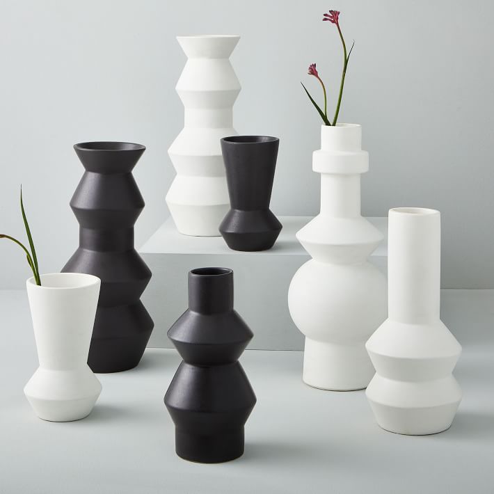 Ceramic Totem Vases