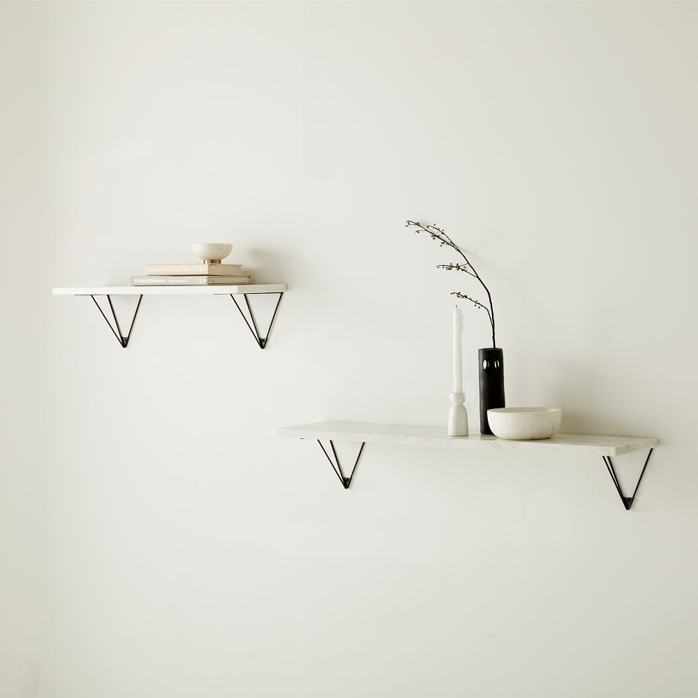 Prism Shelf Brackets (Set of 2) West Elm