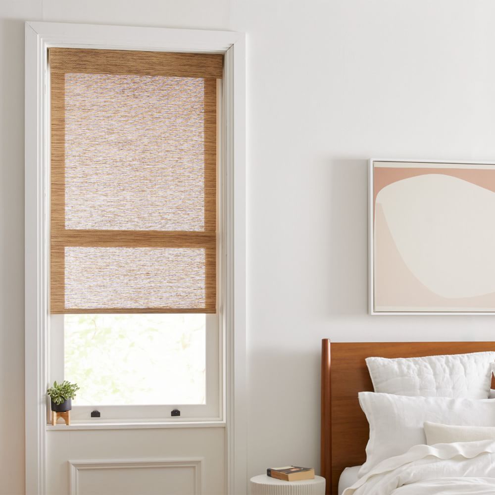 Custom Size Natural Roller Shade West Elm