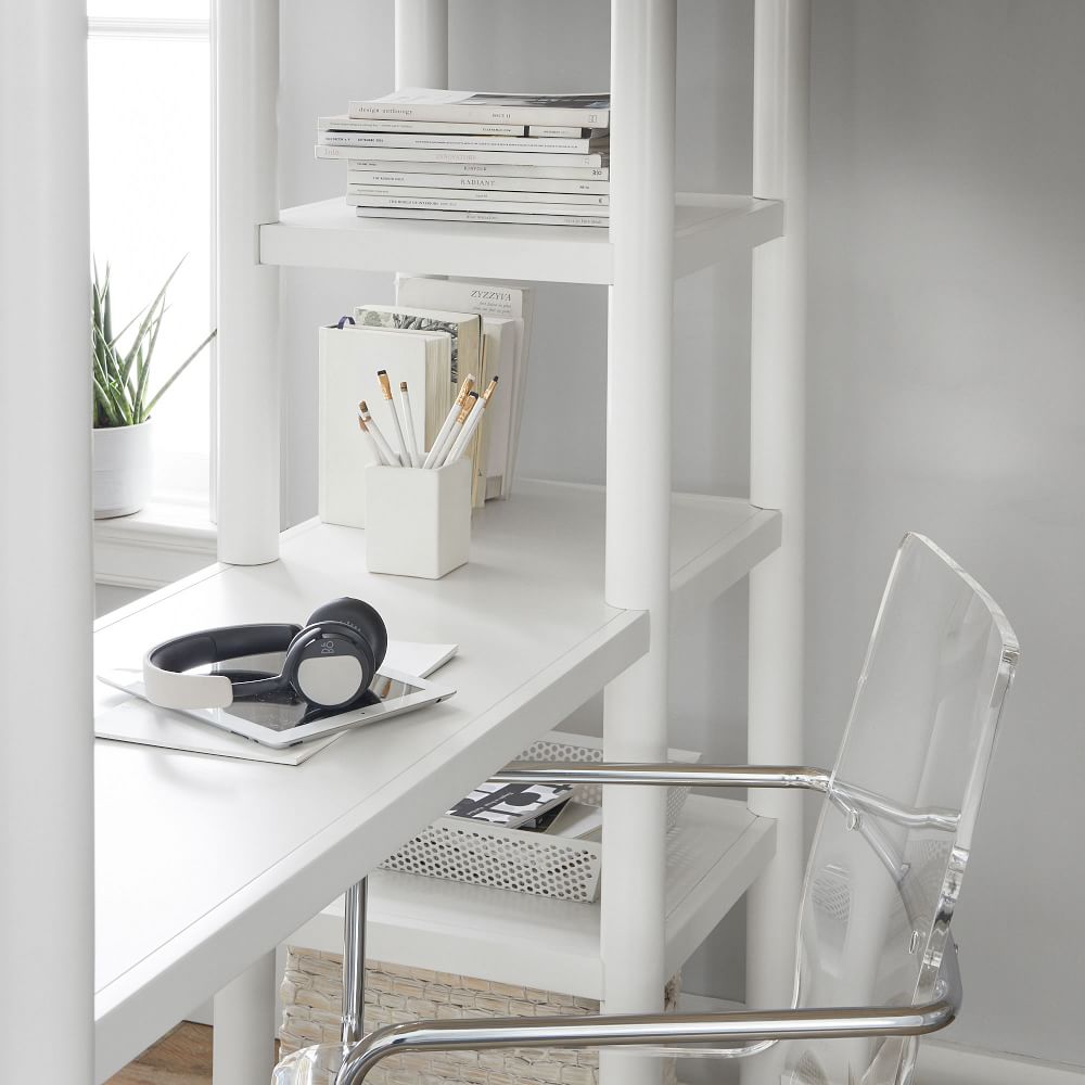 Tilden Loft Bed, Full, White West Elm