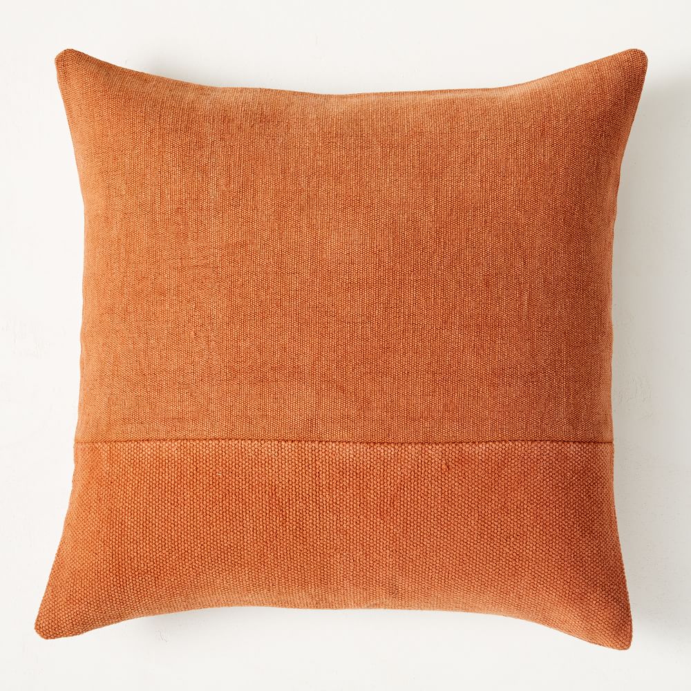 Cotton Canvas Pillow Covers West Elm