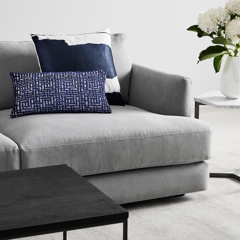 Allover Crosshatch Jacquard Velvet Pillow Covers West Elm