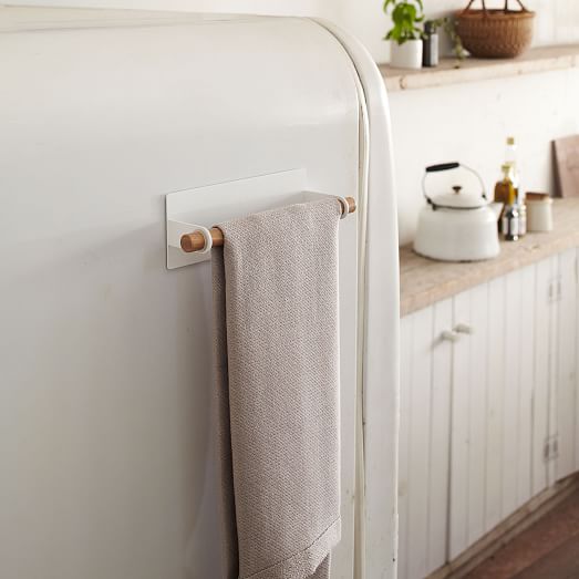 Magnetic Dish Towel Hanger Kitchen Storage Solutions