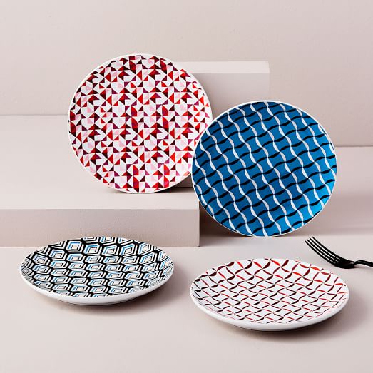 Vintage dessert plates clearance