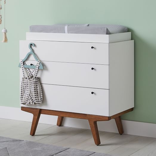 Modern 3 Drawer Changing Table, Can I Use A Dresser As Changing Table