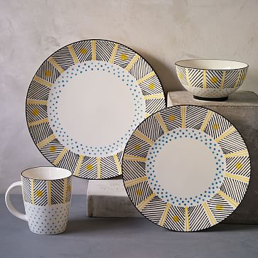 Yellow and grey plates clearance