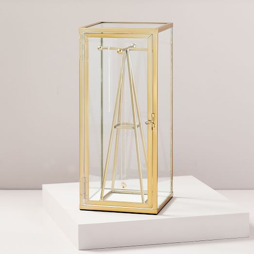 Glass Shadow Boxes Jewelry Organization