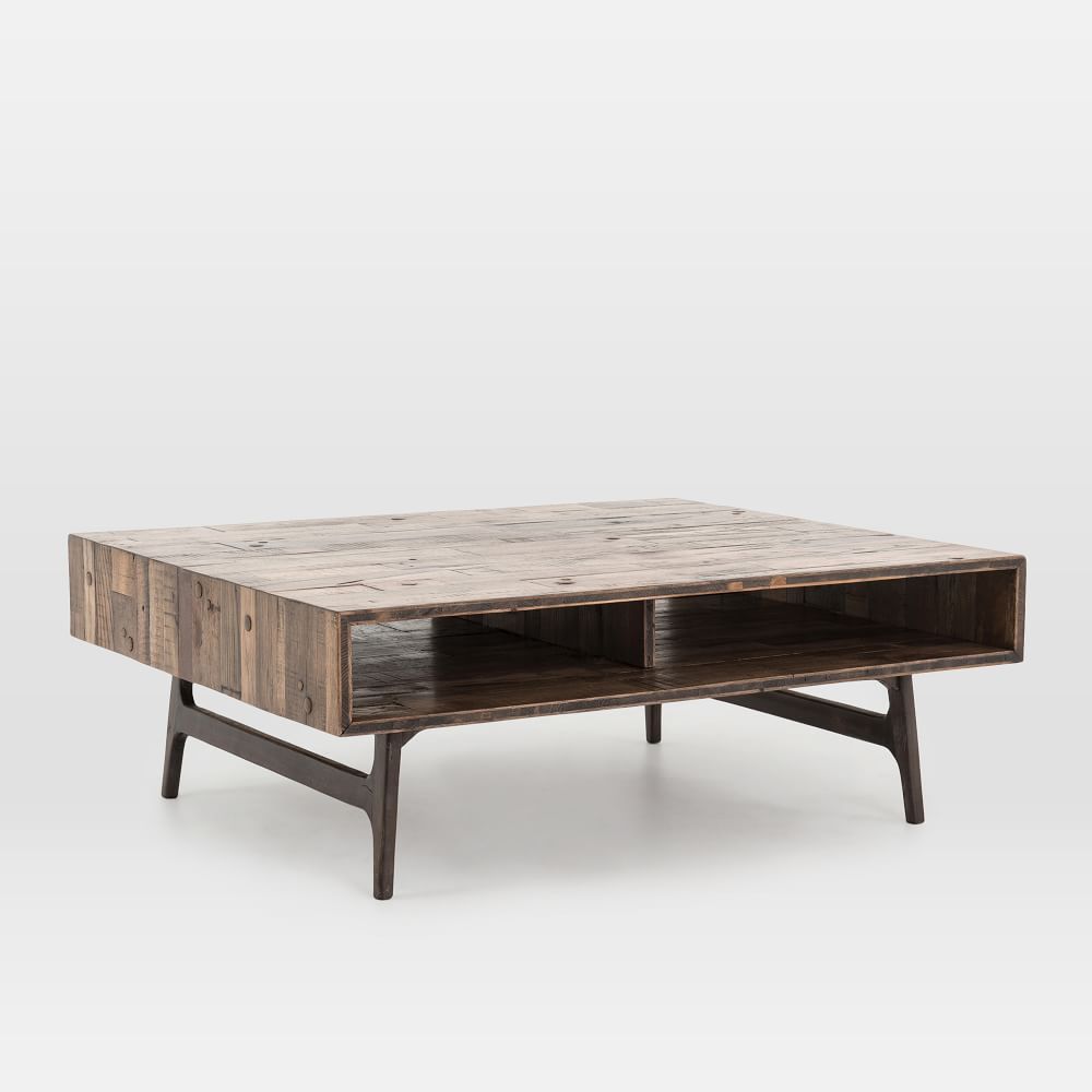 Modern Reclaimed Oak Coffee Table