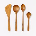 teak utensil set