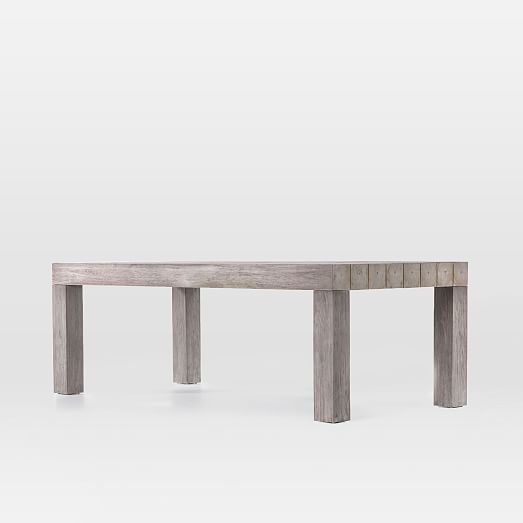 Modern Teak Outdoor Dining Table