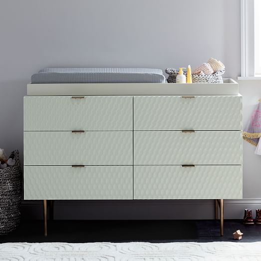 west elm baby changing table