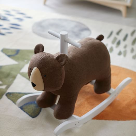 bear plush rocker