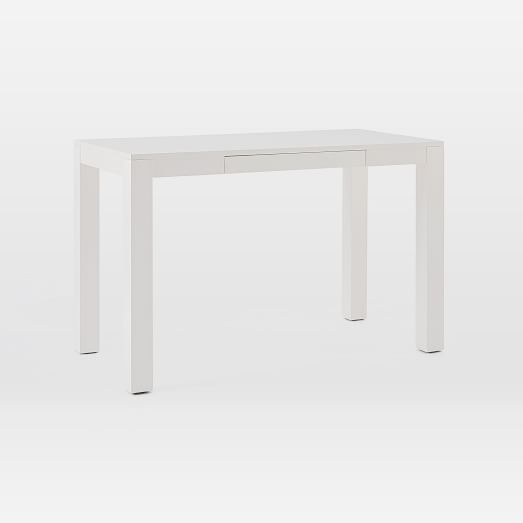 Parsons Desk With Drawers, White