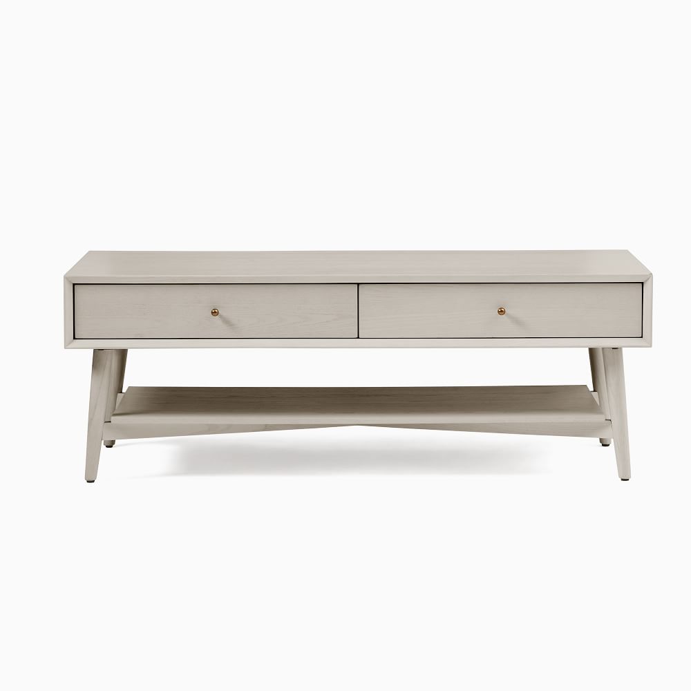 West elm mid century deals storage coffee table