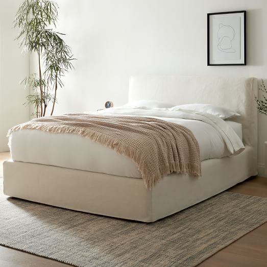 Haven Slipcover Bed Haven Slipcover Bed, Queen Bed Slipcover