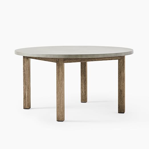 Concrete Outdoor Round Dining Table 60 Concrete Outdoor Round Dining Table 60, Concrete Round Dining Table For 6