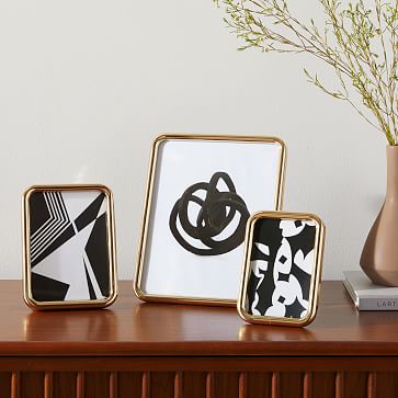 Amos Tabletop Frames - Polished Brass