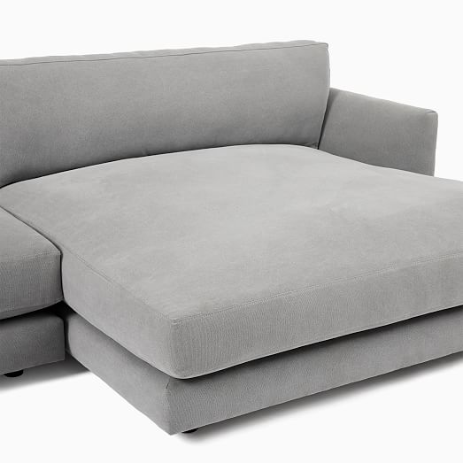 Haven Double Wide Chaise Sectional, Extra Wide Sofa With Chaise