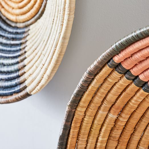 All Across Africa Wall Baskets - West Elm Decorative Wall Baskets