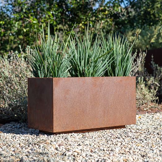 Veradek Corten Steel Indoor Outdoor Planters