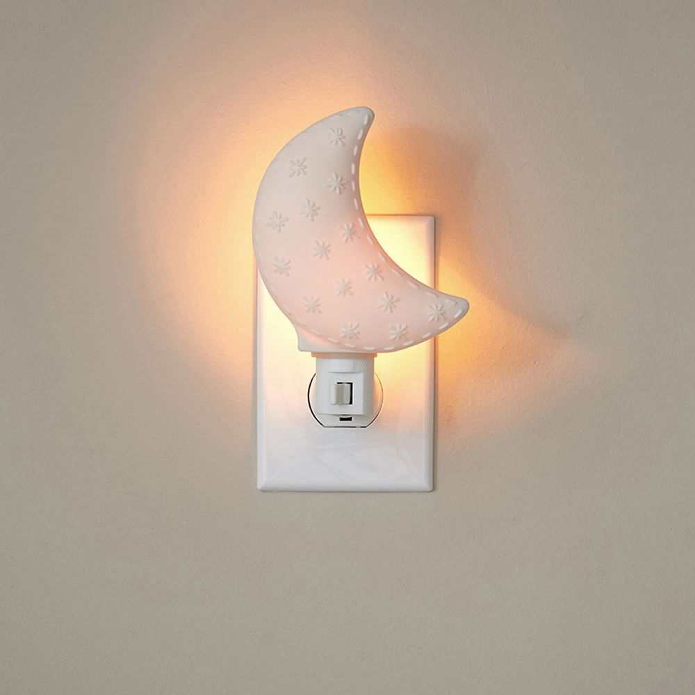 Ceramic Moon Nightlight