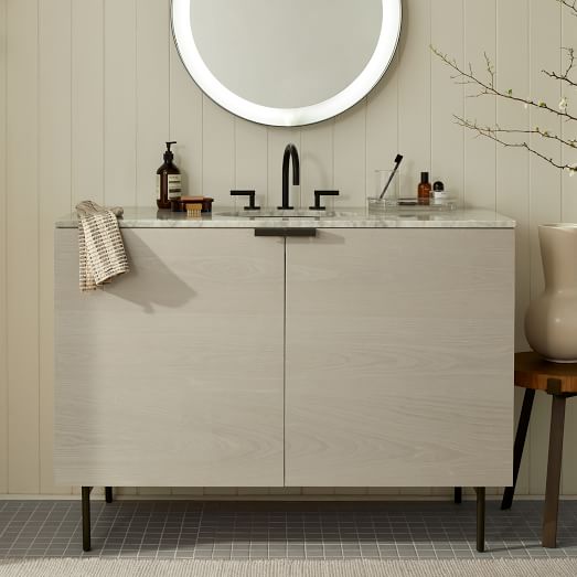 Delphine Single Bathroom Vanity 49, 49 Bathroom Vanity