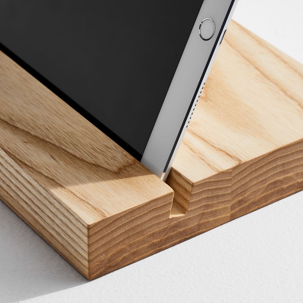 Solid Manufacturing Ipad Stand White Ash Z 