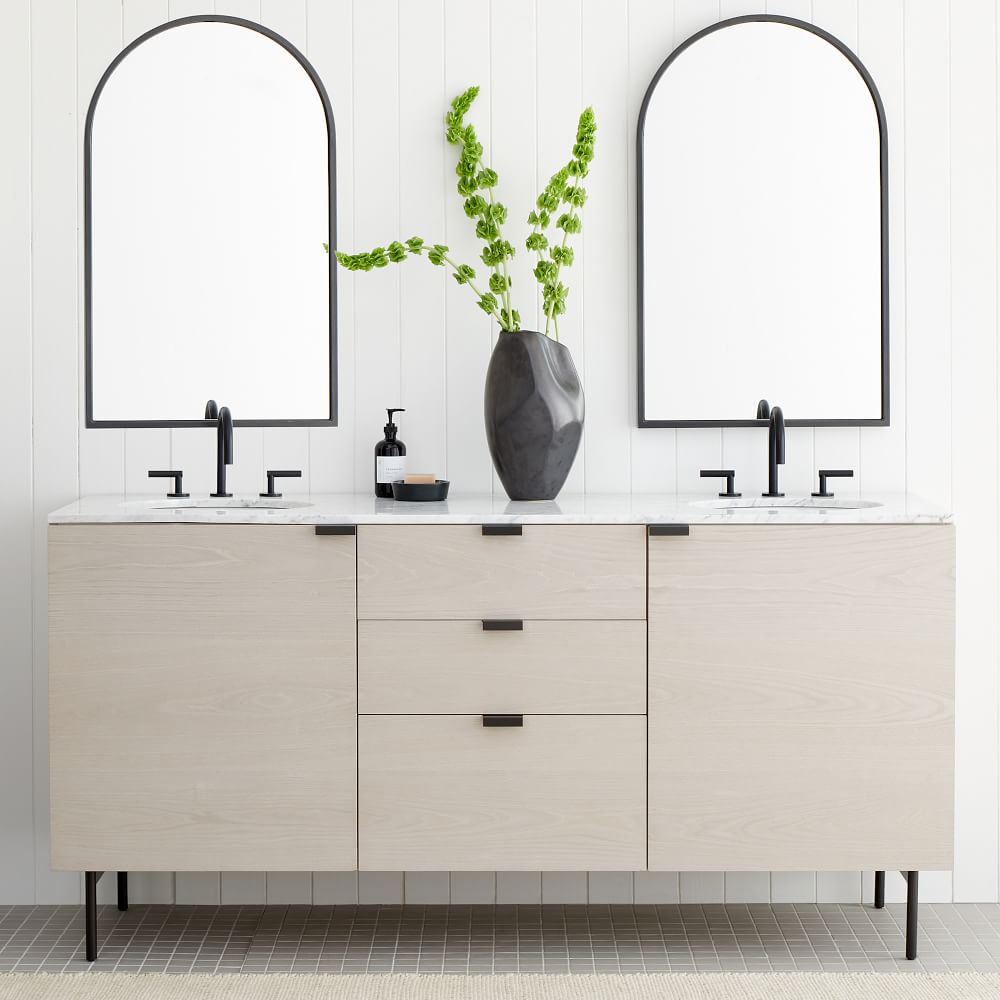 Delphine Double Bathroom Vanity (72") | West Elm