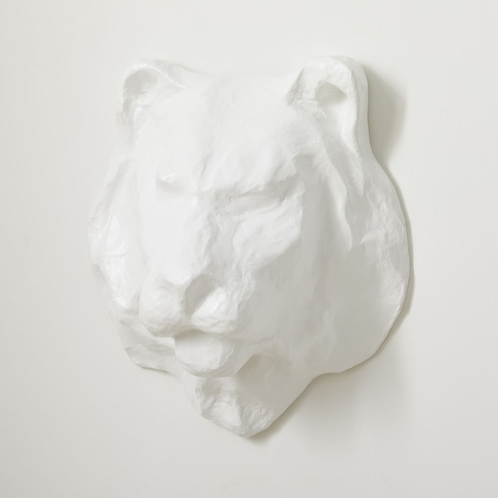 PapierMache Animal Heads West Elm