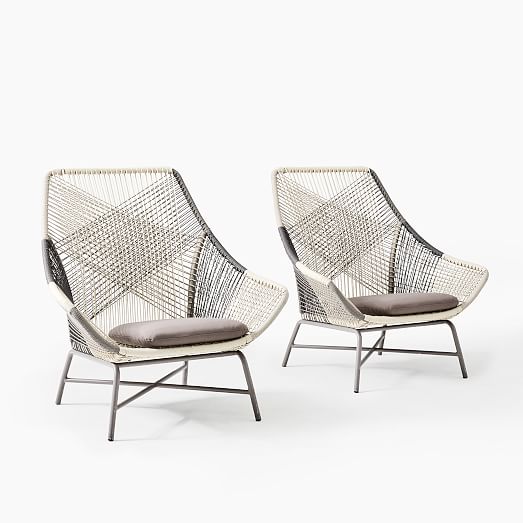 Huron Outdoor Lounge Chair Cushion Huron Outdoor Lounge Chair Cushion, Outdoor Armchair Cushions