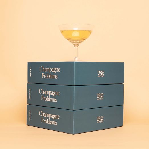 Piecework 500 Piece Puzzle Champagne Problems