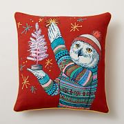 west elm christmas pillows