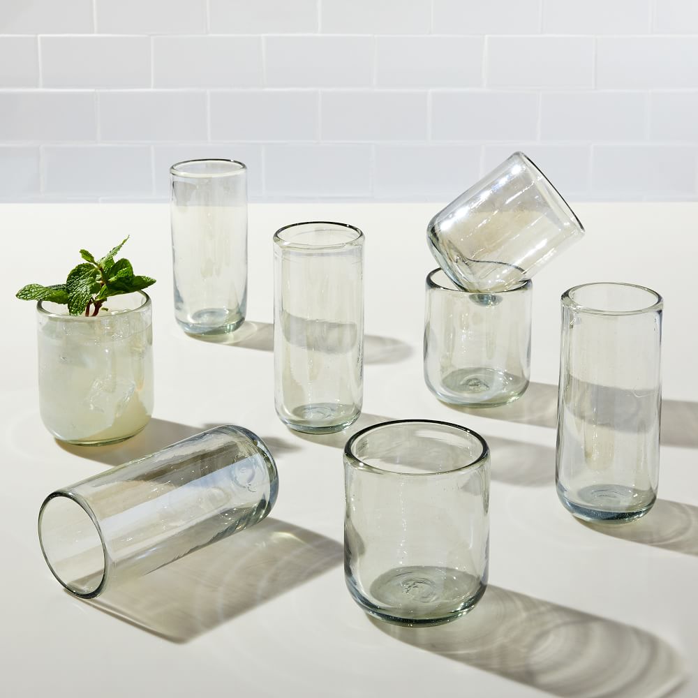 Recycled Mexican Glassware (Set of 4) West Elm