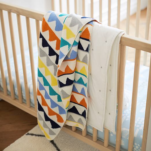 west elm stroller blanket