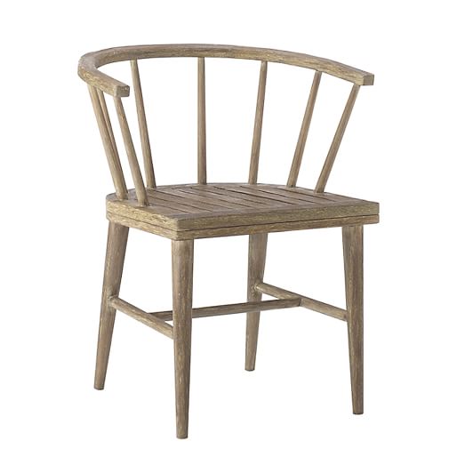 Dexter Outdoor Dining Chair, West Elm Rustic Dining Chair