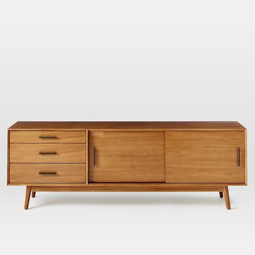 Mid Century A Console 80, Mid Century Modern Console Table West Elm