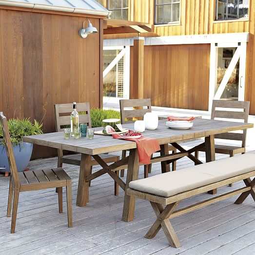 outdoor dining bench cushions