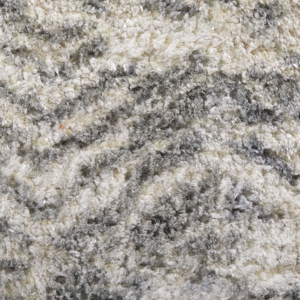 Pharaoh Rug, 5x8, Pearl Gray West Elm