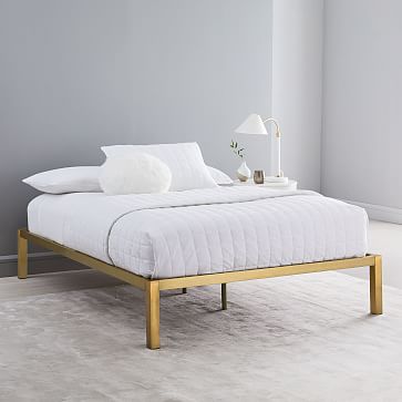 Metal Frame Bed, Can You Add A Headboard To Metal Frame