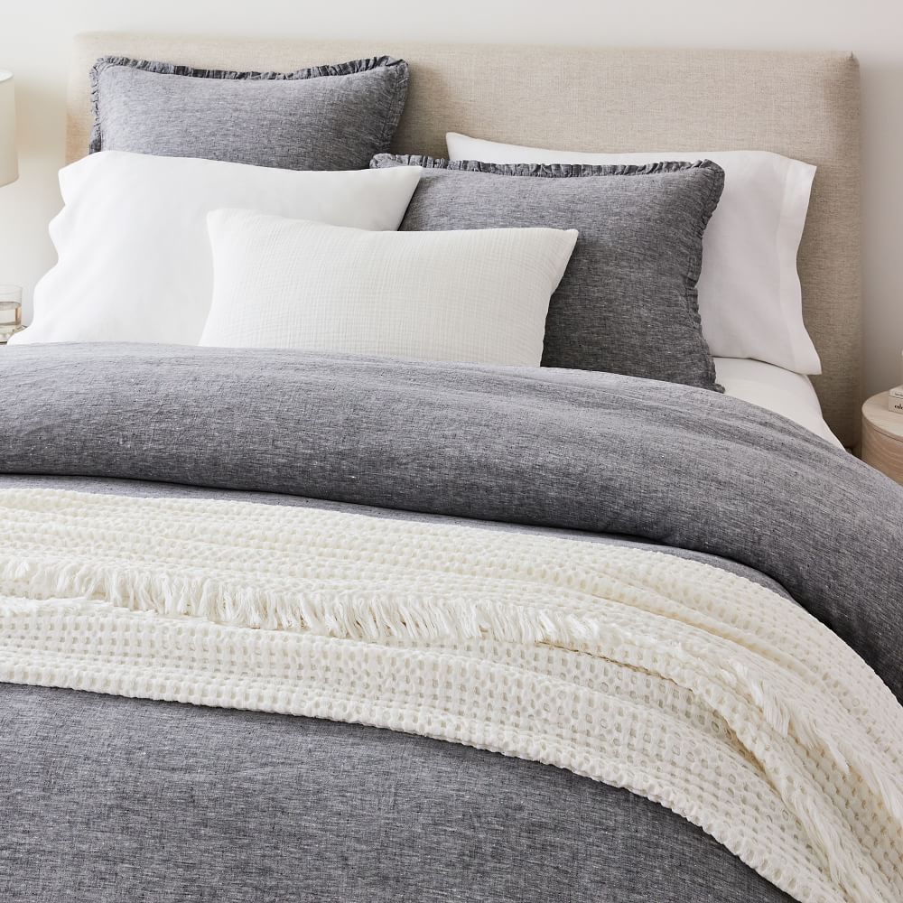 Organic Waffle Bed Blanket West Elm