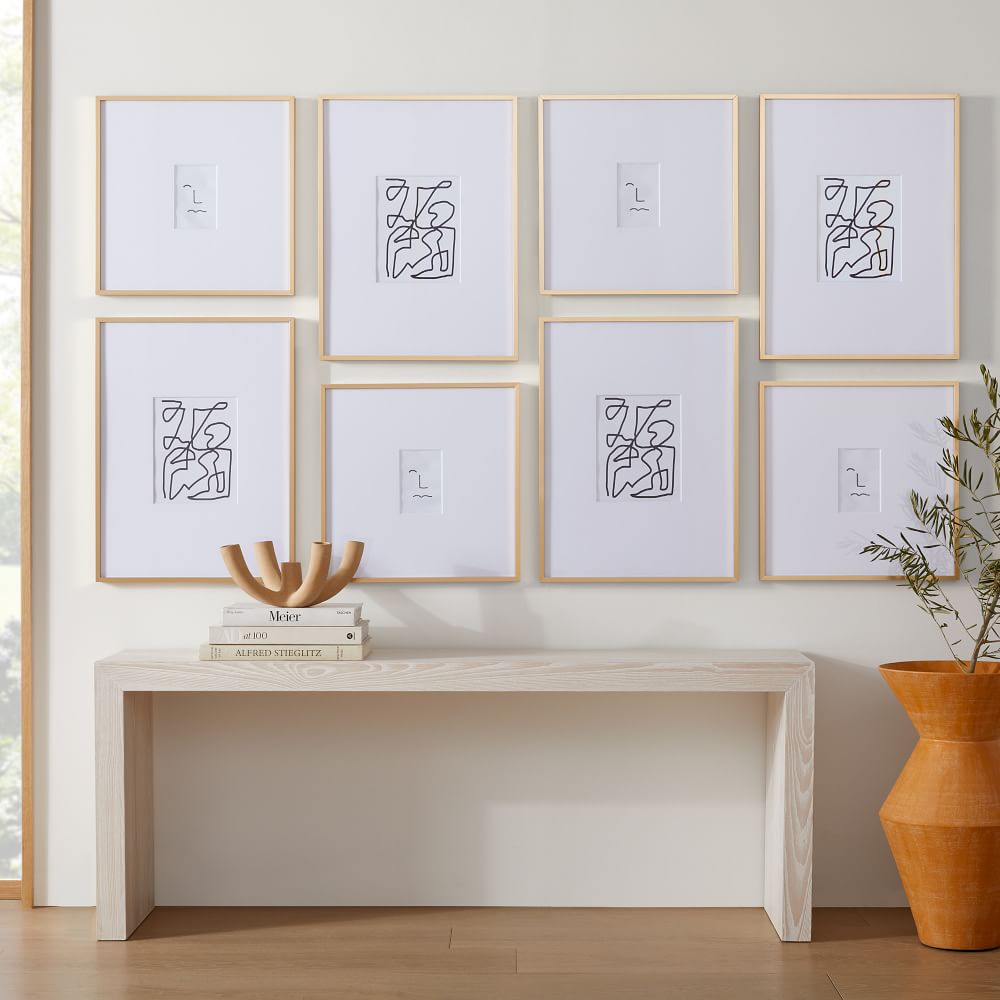 The Long Hallway Classic Gallery Frames Set (set Of 8) 