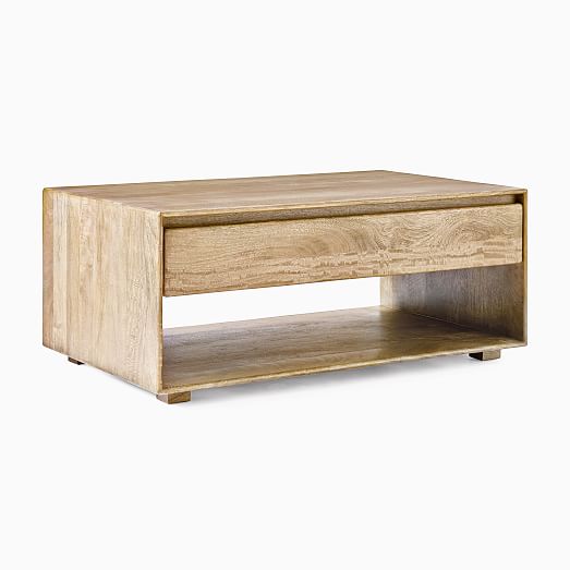 Anton Solid Wood Storage Coffee Table