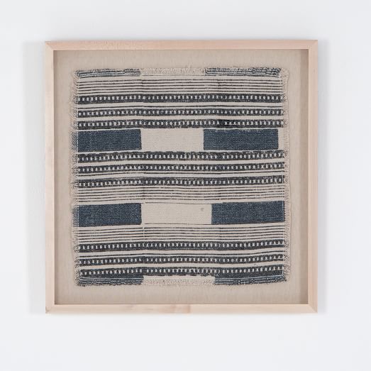 Annalyn Framed Textile Art - Textile Wall Art Framed Annalyn Framed Textile Art - Textile Wall Art Framed
