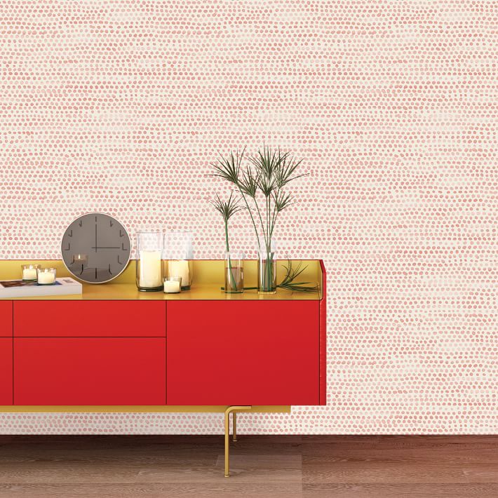 tempaper moire dots removable wallpaper 2 o