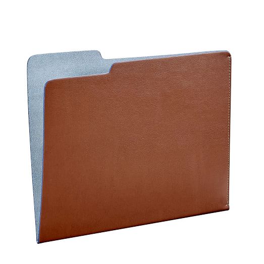Leather File Folder, Leather Office Folder