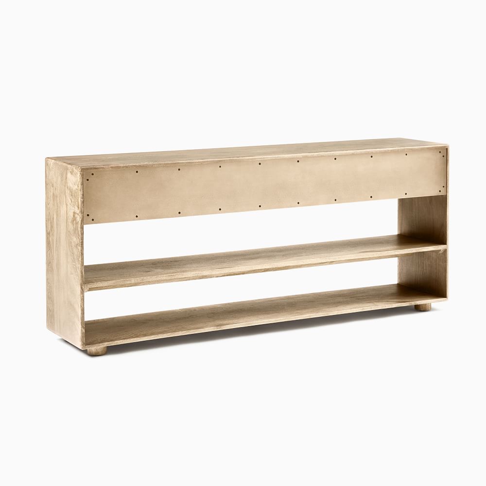 Anton Solid Wood Shoe Rack - Burnt Wax