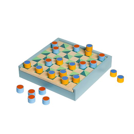 velgørenhed granske Tag ud MoMA 2-in-1 Chess & Checkers Set