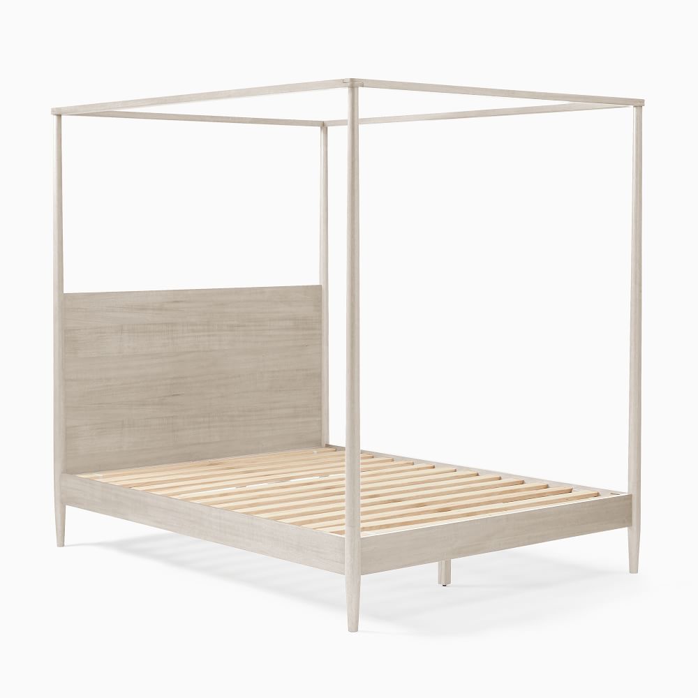 Mid-Century Canopy Bed | West Elm