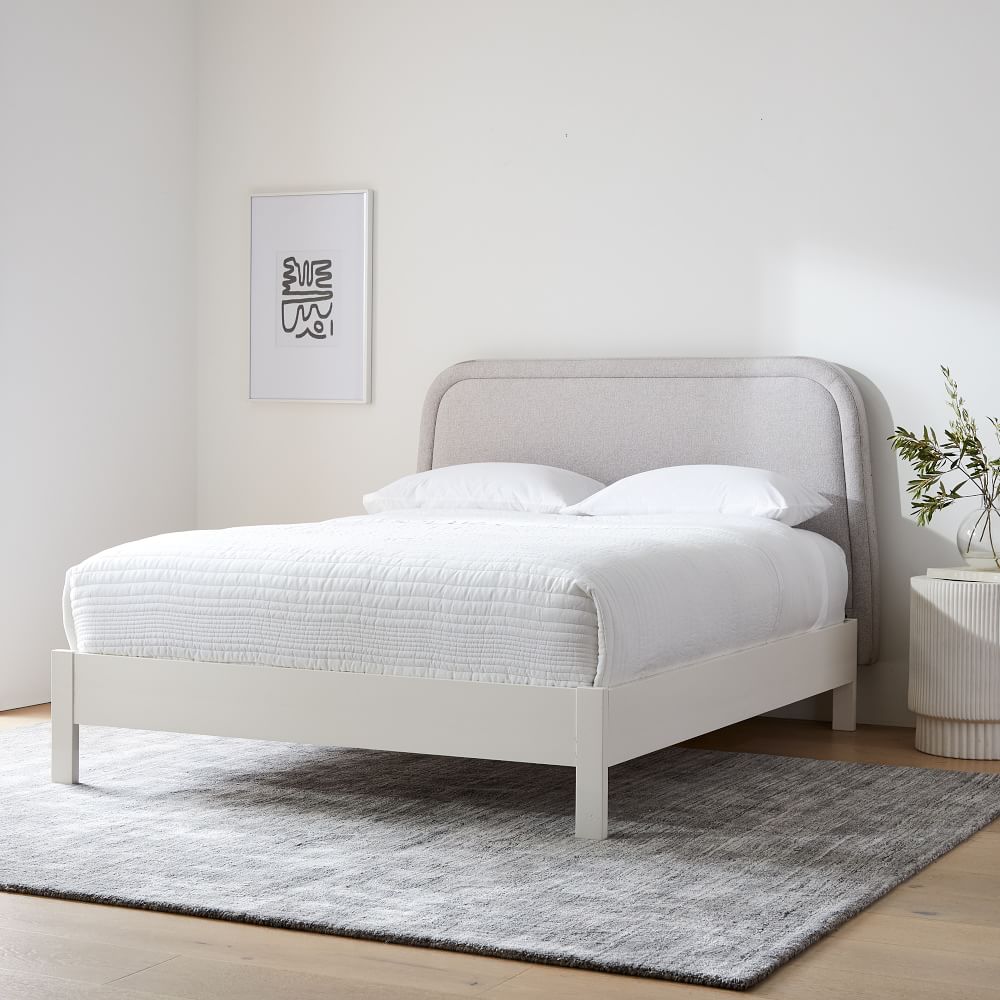 Simple Bed Frame, Bed With Frame And Mattress