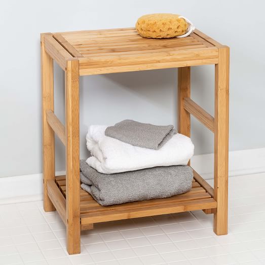 6-Shelf Bamboo Sweater Organizer | West Elm